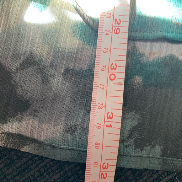 Merona long sleeve blouse. Sheer. Size L. - Picture 6 of 7